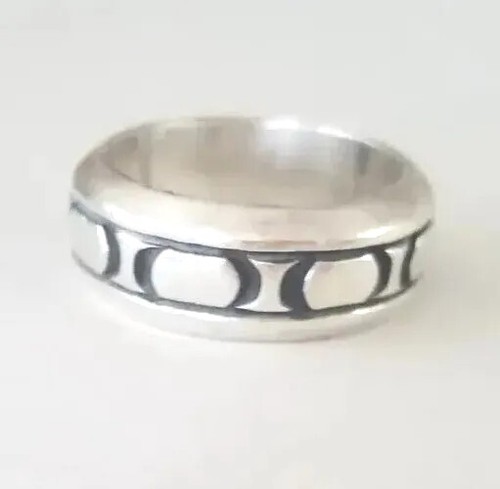 アクセサリー Vintage Silver Thick Shaft Ring 925 Vintage Silver Thick Shaft Ring 925