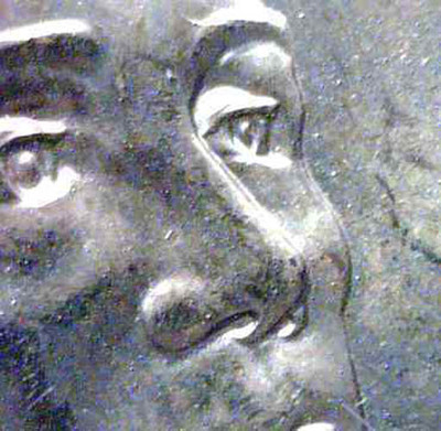 MS67 PRESIDENTIAL MINT ERROR 2008-P ANACS MS67 MONROE DIE CHIPS GOLDEN $1 ERROR