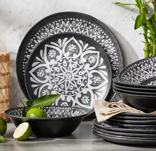 Member's Mark 18-Piece Melamine Dinnerware Set
