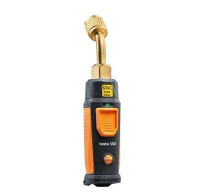 Testo 552i Vacuum Probe for HVAC Systems Portable Pressure Gauge with Bluetooth