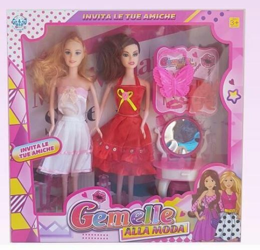 Gemelle Alla Moda Giocattolo Gioco Bambina sar
