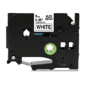 Compatible avec Brother TZ TZe Cassette ruban pour étiqueteuse P-Touch 9-36 MM 