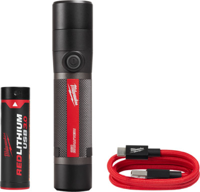 Milwaukee 2160-21 USB Rechargeable 800L Compact Flashlight