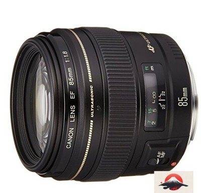 Canon single focus lens EF85mm F1.8 USM full size corresponding