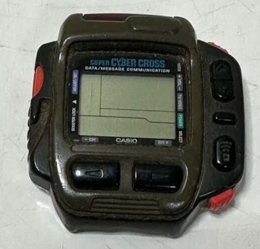 時計 CASIO JG-200 SUPER CYBER CROSS A4090 Casio Super Cyber Cross JG-200 Vintage Digital Super Optical