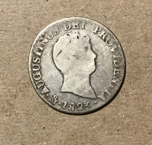 Mexico - 1823 Silver 2 Reales - Iturbide