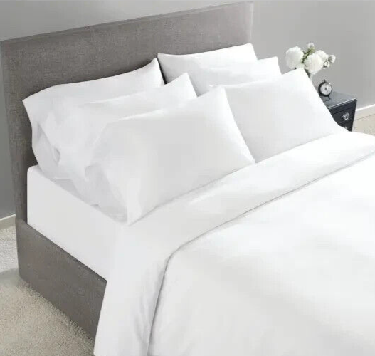NEW 72/Case WynRest Standard Pillowcase T200 21"x31" White Hotel Quality (6 DZ)