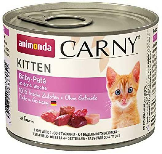 Animonda Carny Kitten Katzenfutter Nassfutter 6 x 200g Baby Kätzchen Ab 4 Woche