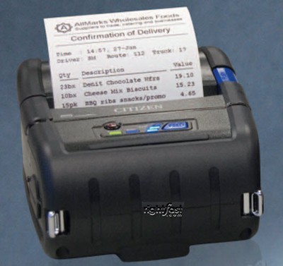 CITIZEN CMP-30iiBTIUC Serial & USB plus Bluetooth Mobile 3'' Printer 