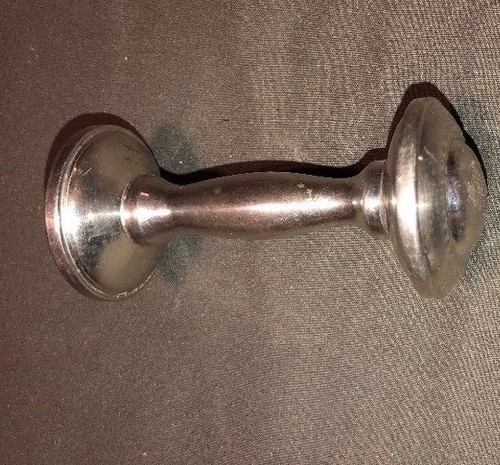 Empire Pewter Beaded Dumbbell Rattle Nice
