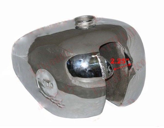 BSA Petrol Fuel Gas Tank Steel Chrome Plated B31 B33 Plunger Model 