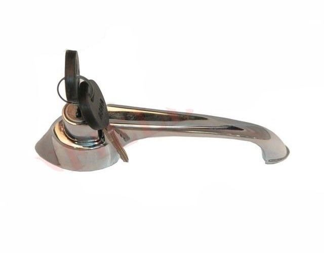Morris Oxford Chrome External Car Door Handle + One Lockable Handle Set of 4 