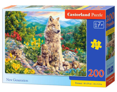 Puzzle 200 elementów. Nowe pokolenie