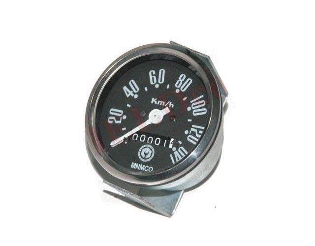 Speedometer Speedo 140 Kph Km Hr Black Face Jawa CZ Motorcycle 