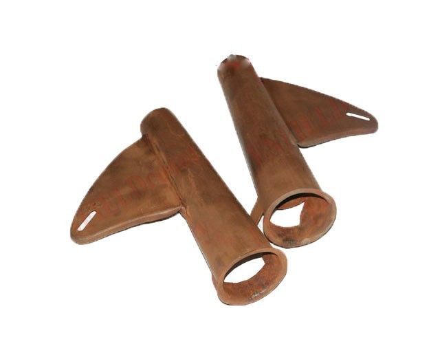 BSA A65 Thunderbolt Lightning Rocket Raw Front Fork Cover Headlamp Bracket 
