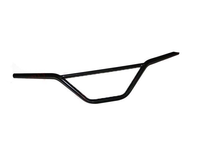 Universal Fit 7/8" Black Braced Street Handlebar Unit Honda Kawasaki Yamaha  