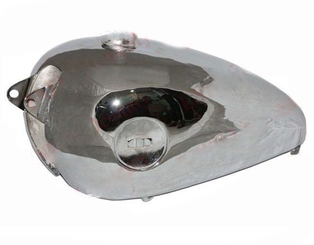 BSA Petrol Fuel Gas Tank Steel Chrome Plated B31 B33 Plunger Model 
