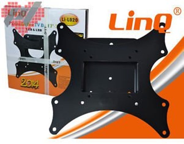 Supporto Parete Fisso 17 A 32 Pollici Tv Lcd Led 3d Plasma Smart Linq Li-l020