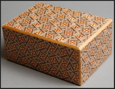 4 Sun 10 Steps Kirichigae - Japanese Puzzle Box