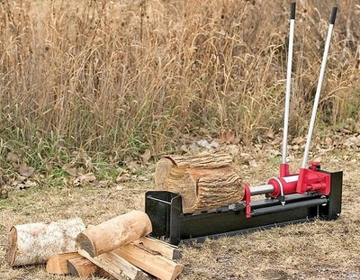 Manual Hydraulic Log Splitter 10 Ton Wood Compact Cutter Firewood Kindling New