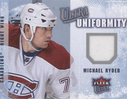 2008-09 Fleer Ultra - Michael Ryder #UA-RY