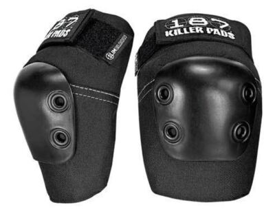 187 Killer Pads - Slim Elbow Pad - Black | Skateboard | Roller Skate | Inline