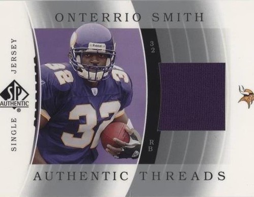 2003 SP Authentic Onterrio Smith #JC-OS