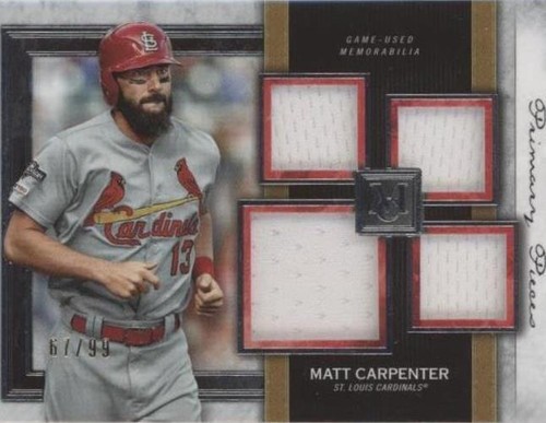2020 Topps Museum Collection - Matt Carpenter #SPQR-MCA