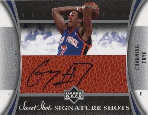 2006-07 Upper Deck Sweet Shot - Channing Frye #SSL-CF