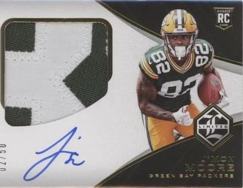 2018 Panini Limited J'Mon Moore #165