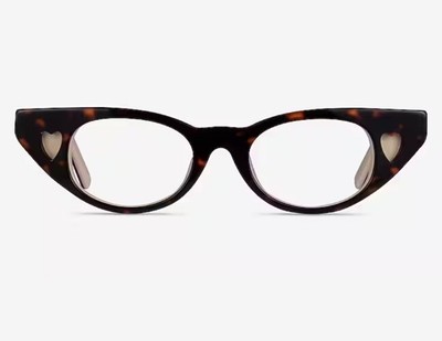 Eyebuydirect Cora Cat Eye Tortoise Beige Eyeglasses Medium Size 44-18-145-C1