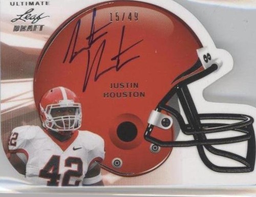 2011 Leaf Ultimate Draft Justin Houston #H-JH2