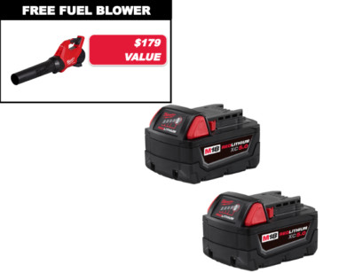 Milwaukee 3017-20B5 M18 FUEL 18V Cordless Blower w/ 2 - 5AH Batteries