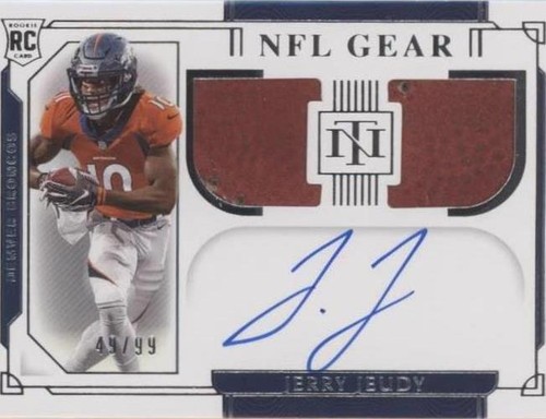 2020 Panini National Treasures Jerry Jeudy #RSC-JJ