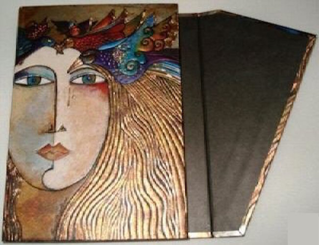 Paperblanks 5x7 Lined Midi Journal Diary Soul & Tears Grief Writing Laurel Burch