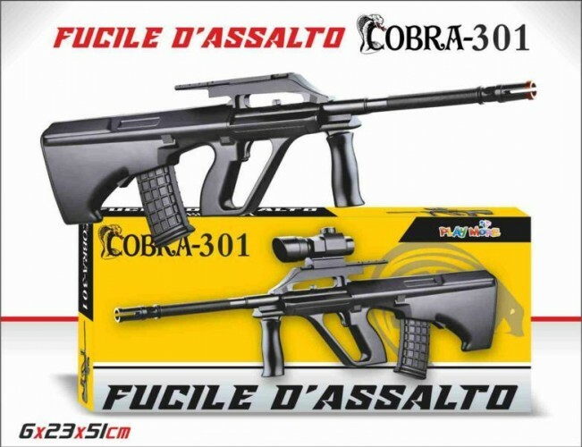 Mitra Fucile D'Assalto Cobra-301 Gioco Giocattolo Bambini sar