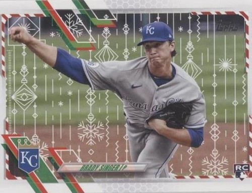 2021 Topps Holiday - Brady Singer #HW152