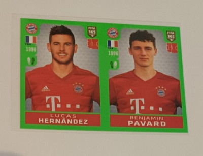 Image Sticker n°159 Lucas HERNANDEZ PAVARD Bayern Munich PANINI FIFA 365 2020