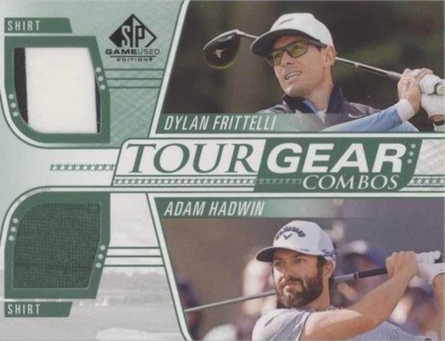 2021 SP Game Used - Adam Hadwin Dylan Frittelli #TG2-FH