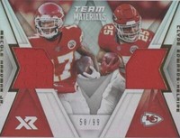 2020 Panini XR Clyde Edwards-Helaire Mecole Hardman Jr. #TM-24