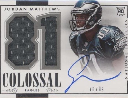 2014 Panini National Treasures Jordan Matthews #RCN-JM