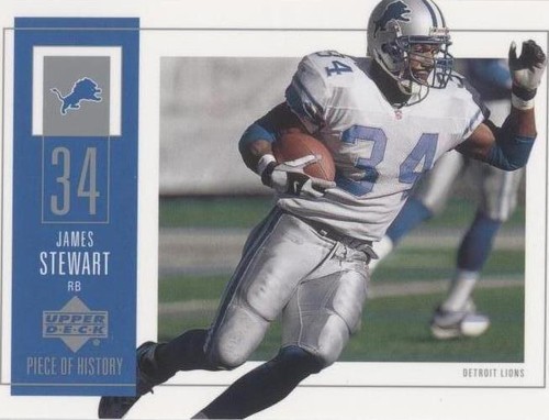 2002 Upper Deck Piece Of History James Stewart #34