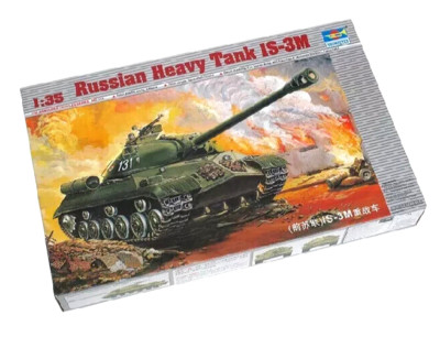 TRUMPETER 00316 RUSSIAN HEAVY TANK JS-3M MODEL KIT-NIB-1:35 SCALE