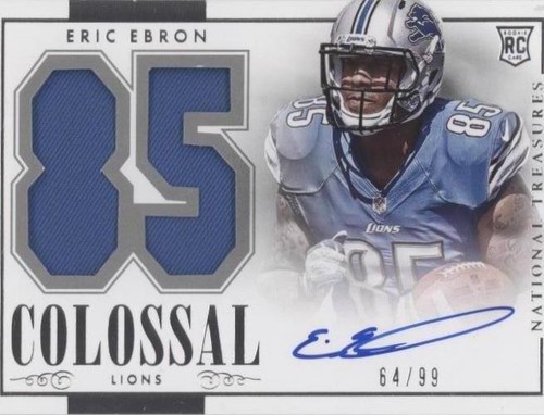 2014 Panini National Treasures Eric Ebron #RCN-EE