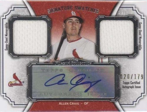 2012 Topps Museum Collection - Allen Craig #SSADR-AC