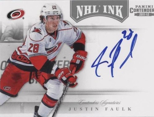 2011-12 Panini Playoff Contenders - Justin Faulk #9