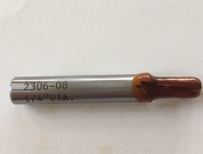 End Mill 1/4'' 2306-08 Rock River Carbide Tip 1/4 x 3/8 x 1/2 x 2-1/2  (G-2-6)65R