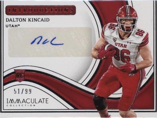 2023 Panini Immaculate Collection Collegiate Dalton Kincaid #II-DC
