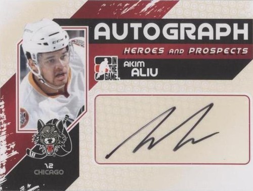 2010-11 In the Game Heroes and Prospects - Akim Aliu #A-AA