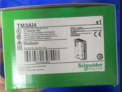 Brand New Schneider Electric TM3AI4 Modicon TM3-4 Analog Input Module